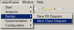 New Class Diagram 선택
