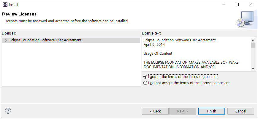 Install New Software 설치-3